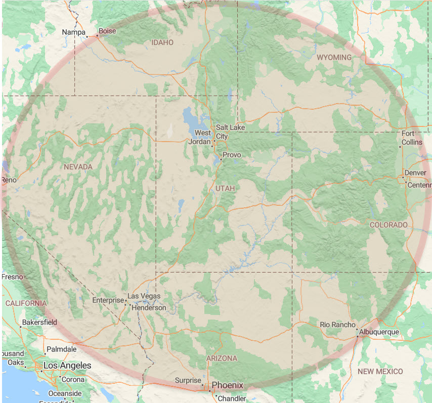 USS Coverage Map